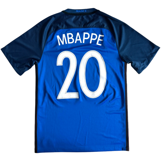 Frankreich Mbappe Trikot Heim 2016 (S)