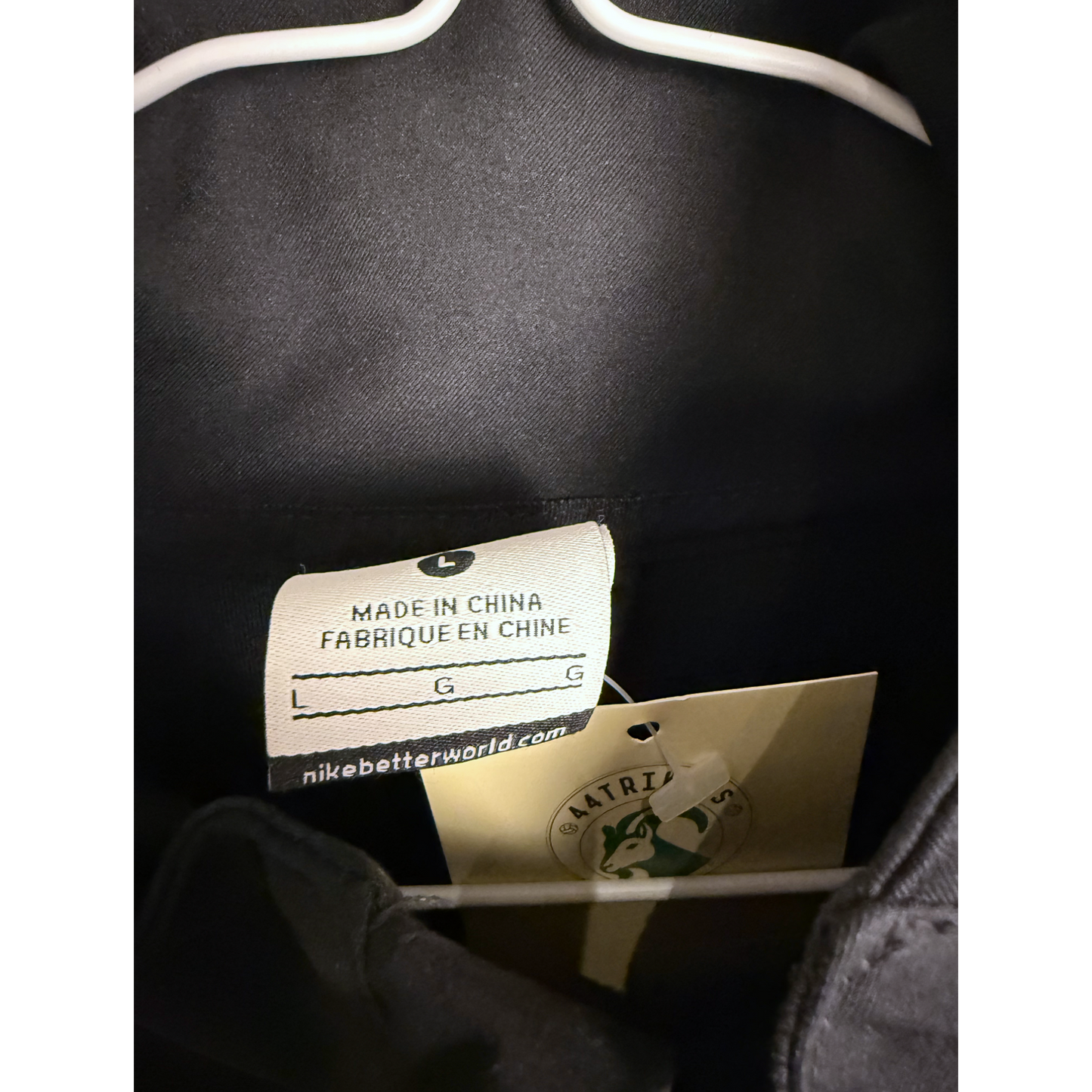 Manchester United Nike Jacke Schwarz (L)