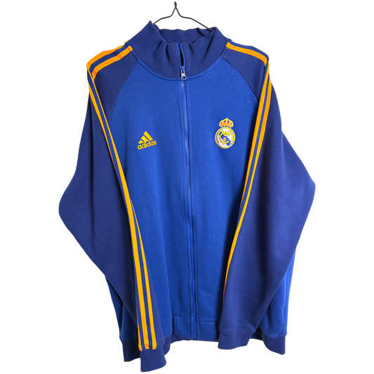 Real Madrid Adidas Jacke Blau (XXL)