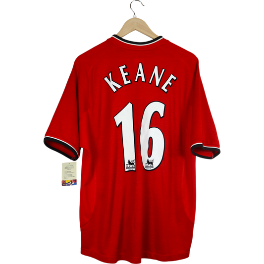 Manchester United Keane Trikot Heim 00/01 (L)