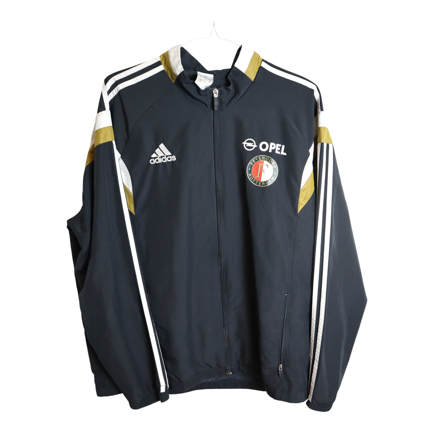 Feyenoord Adidas Jacke Schwarz (XL)