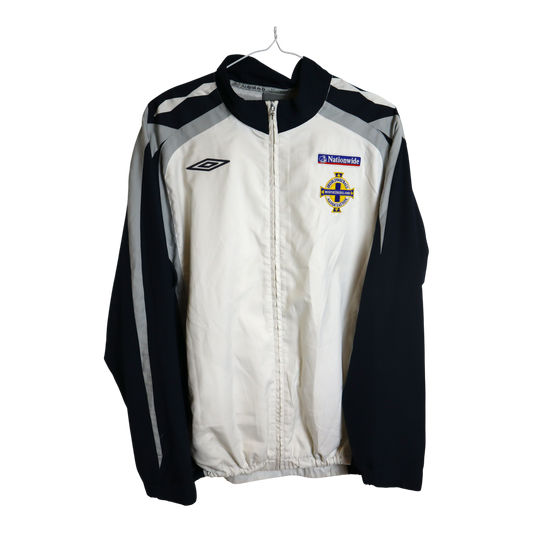 Nordirland Umbro Jacke Weiß (XL)