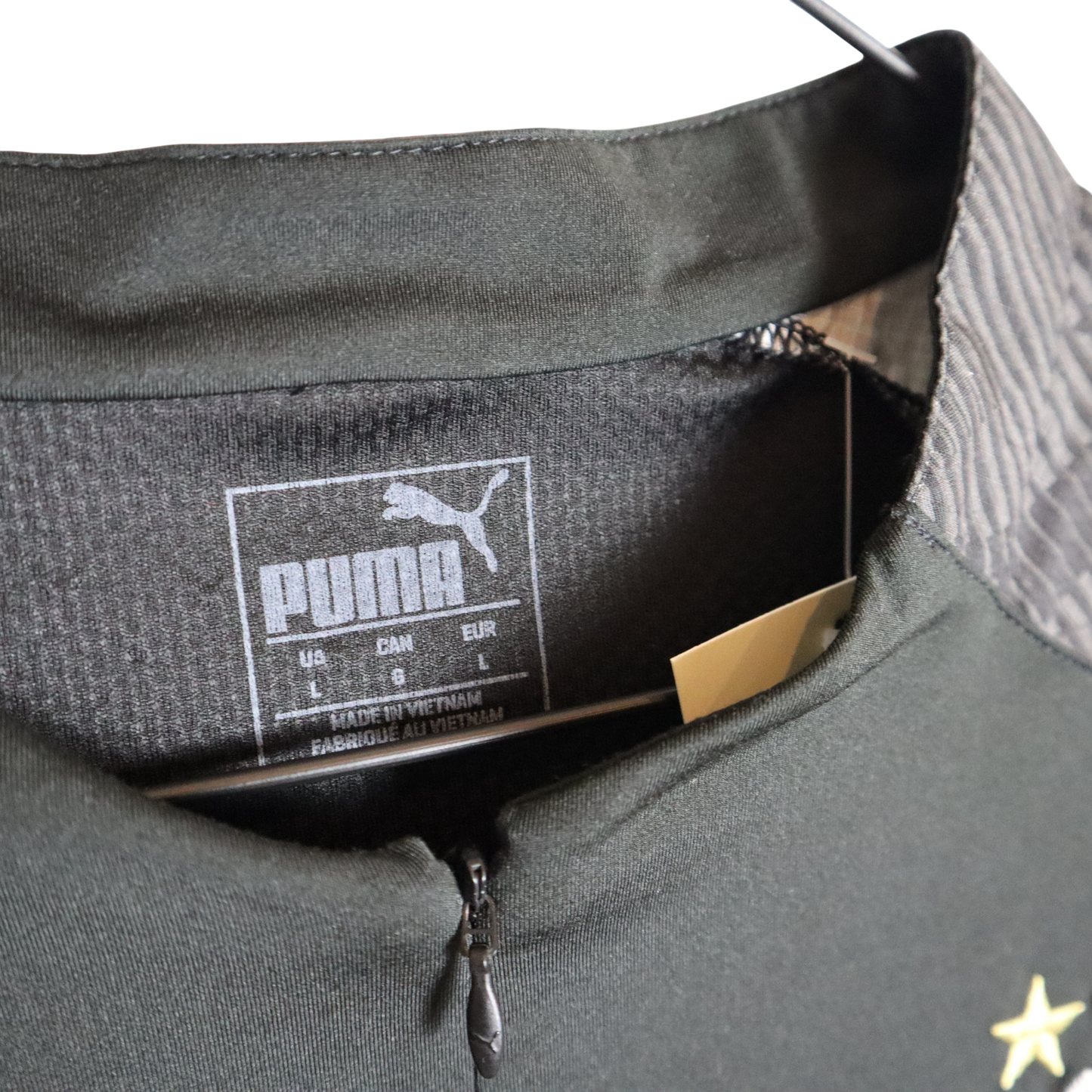 Gladbach Puma Jacke Schwarz (L)