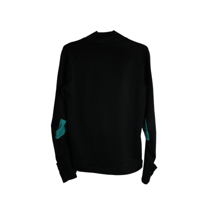 Real Madrid Adidas Tracksuit Schwarz (S)