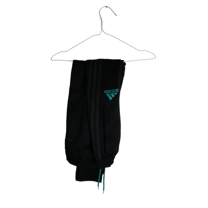 Real Madrid Adidas Tracksuit Schwarz (S)