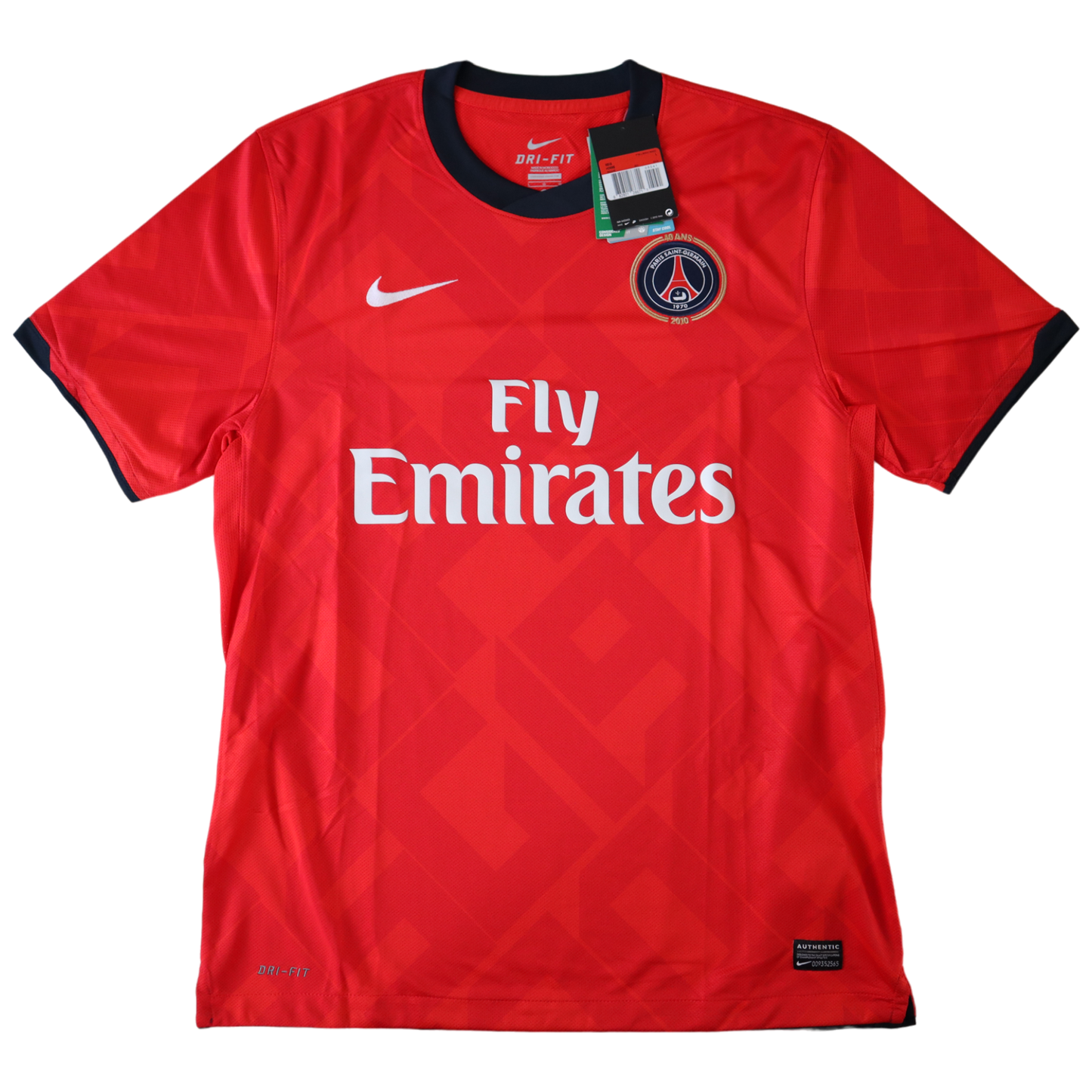 PSG Trikot Auswärts 2010-2011 (L) NEU mit Etikett