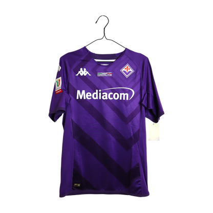 Fiorentina Amrabat 2022-23 Matchprepared Coppa Italia Finale mit Unterschrift (L)