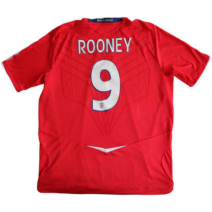 England Rooney Trikot Auswärts 2008 (XL)