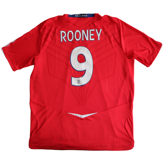 England Rooney Trikot Auswärts 2008 (XL)