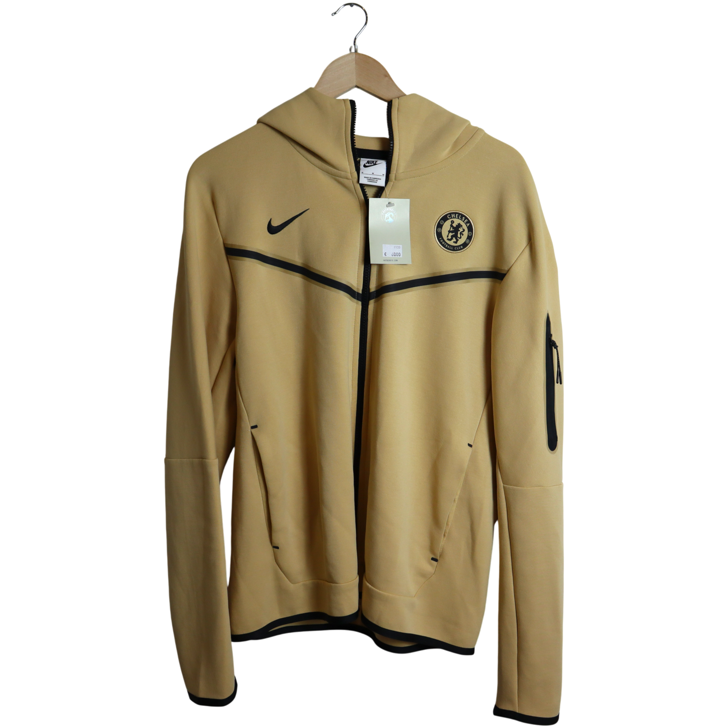 Chelsea Nike Tech Fleece Jacke Beige (M)
