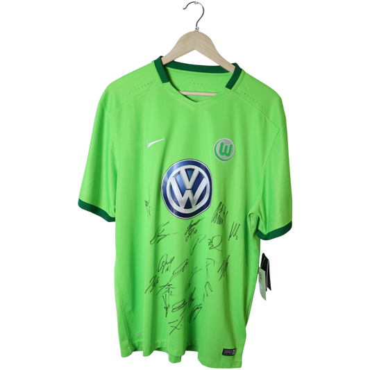 Wolfsburg Heim BNWT mit Unterschriften (XL)