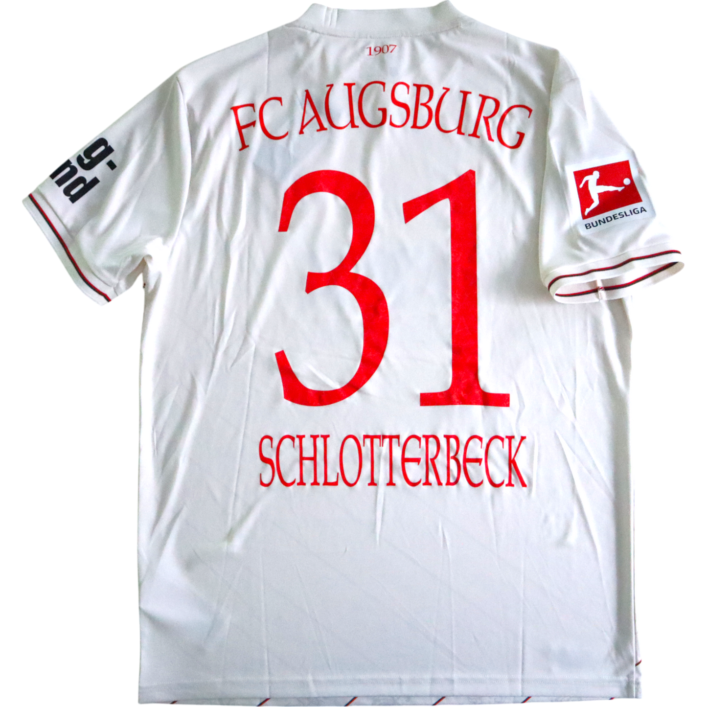 Augsburg Schlotterbeck Trikot Heim 2023-2024 (L)