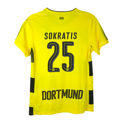 BVB Dortmund Sokratis 2017-18 Heim BNWT (Damen M)
