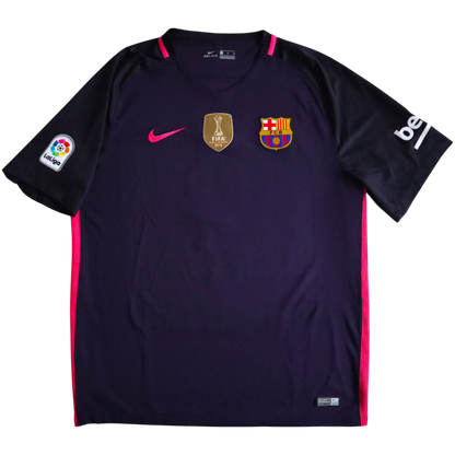 FC Barcelona Pique Trikot Auswärts 2016-2017 (XL)